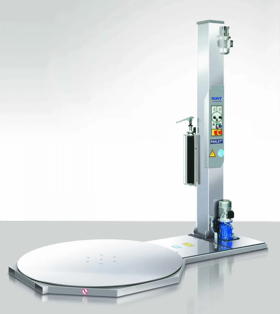 Palletwikkelaar F1 Inox